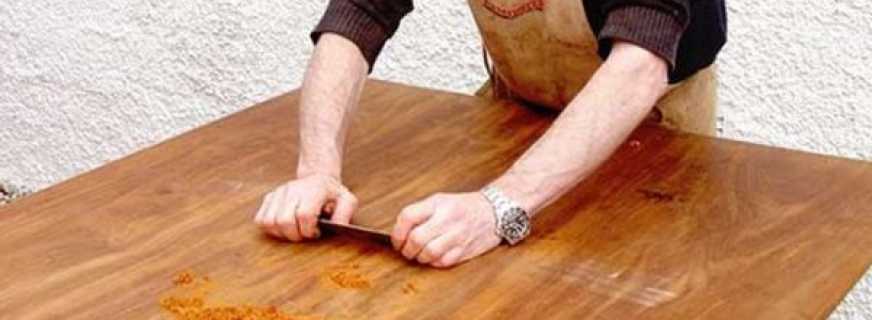 Regels voor het repareren van meubels thuis, belangrijke nuances