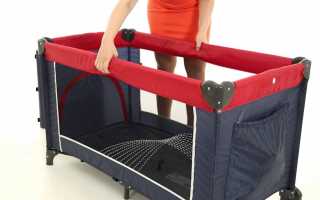 Rules for assembling the playpen, how to do the work yourself