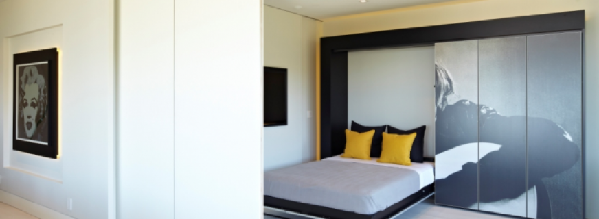 Moderne senge i væggen - praktisk og praktisk i et produkt