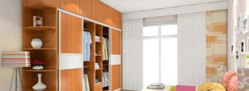 Options for sliding wardrobes with mezzanines, an overview of models