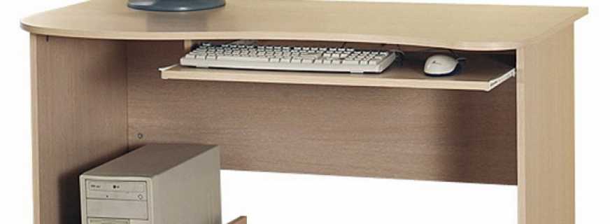Features of computer furniture, the best options for home and office