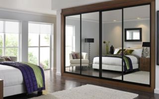 Overview of built-in wardrobes for the bedroom with photos, their pros and cons