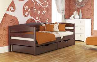 How to choose a baby bed from solid wood, possible options