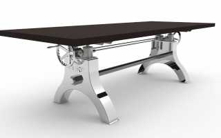 Výhody výškovo nastaviteľného stola, konštrukčné kritériá