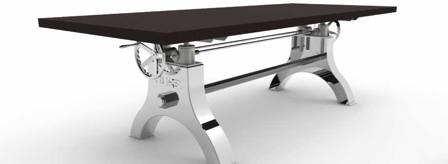 Yüksekliği ayarlanabilen bir masanın avantajları, tasarım kriterleri