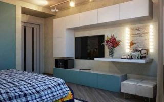 What can be the wall cabinets in the bedroom, how to choose