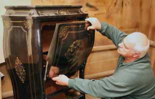 Hur man återställer antika möbler, användbara tips