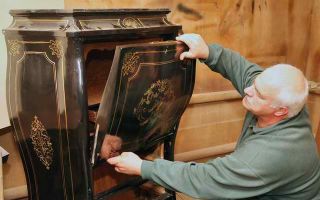 Antika mobilyalar nasıl geri yüklenir, faydalı ipuçları