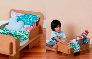 Όμορφα και πρακτικά κρεβάτια για κούκλες, πώς να το κάνετε μόνοι σας