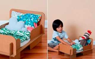 Katil cantik dan praktikal untuk anak patung, bagaimana untuk melakukannya sendiri