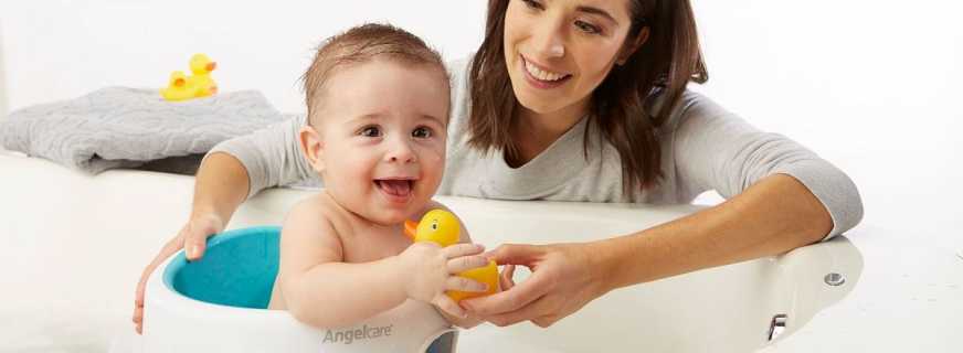 Variétés de chaises pour baigner le bébé dans la salle de bain, conseils de choix