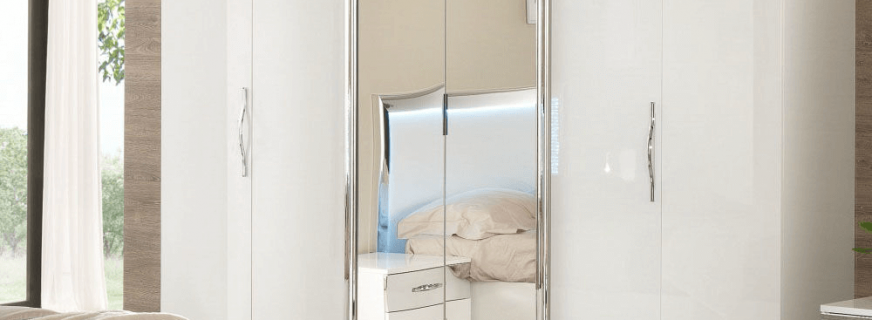 סקירה כללית של ארונות צירים לחדר השינה, כיצד לבחור