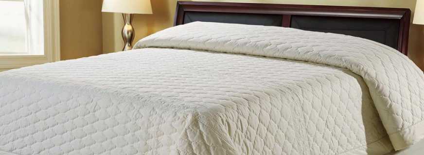 Mục đích của khăn trải giường và đặc điểm của chúng cho sự lựa chọn đúng đắn