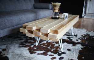 How to make a do-it-yourself table from home boards, recommendations