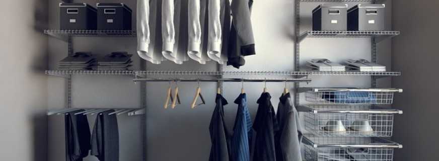 Tips för att välja ett mesh garderobssystem, som är