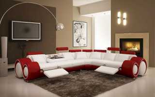 Características dos sofás modernos, opções para sua colocação