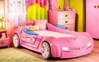 Kızlar için araba yatakları neden bu kadar popüler, ana özellikleri