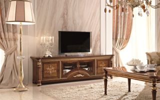 How to choose a TV stand in a classic style, expert advice