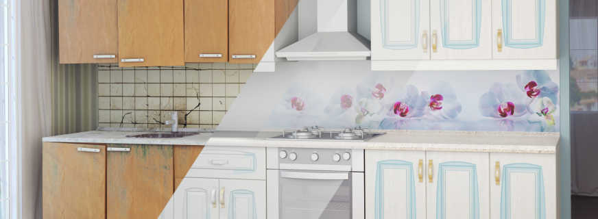 Lựa chọn phục hồi đồ nội thất trong bếp, tư vấn chuyên gia