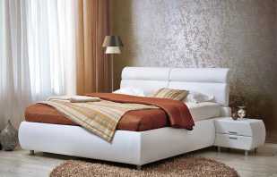 Kétszemélyes ágyak, dizájn jellemzők és dekorációk
