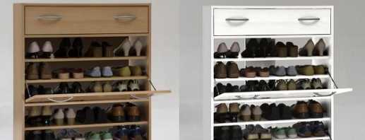 Χαρακτηριστικά της επιλογής των στενών γραφείων για παπούτσια για το διάδρομο