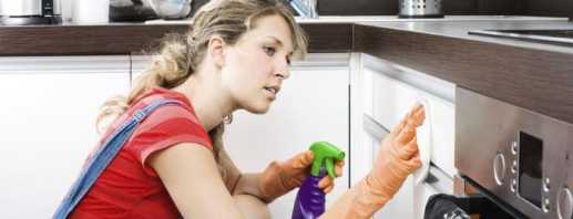 Manieren om vet van meubels in de keuken te verwijderen dan om te wassen