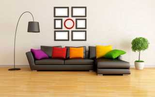 A kanapé színének megválasztása, figyelembe véve a belső jellemzőket, a népszerű megoldások
