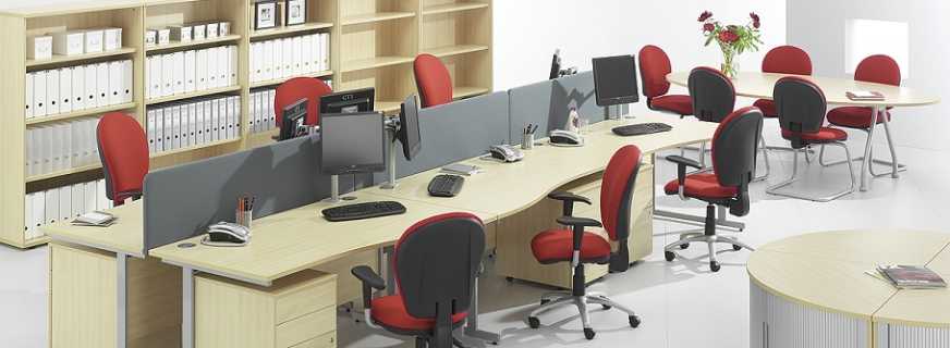 Règles de disposition du mobilier de bureau, conseils d'experts