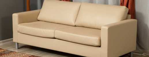 Guide för demontering av soffan beroende på designtyp