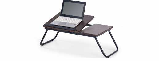 Model meja komputer riba di tempat tidur, kelebihan dan kelemahan mereka
