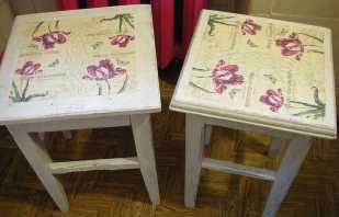 Tips for making do-it-yourself decoupage from napkins on furniture