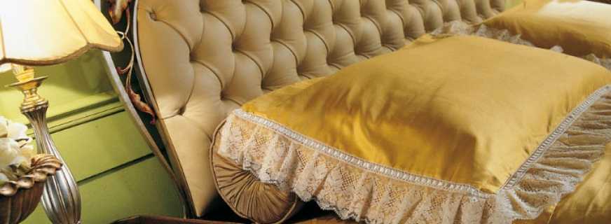 Udobno meko uzglavlje na bračnom krevetu, kriteriji odabira