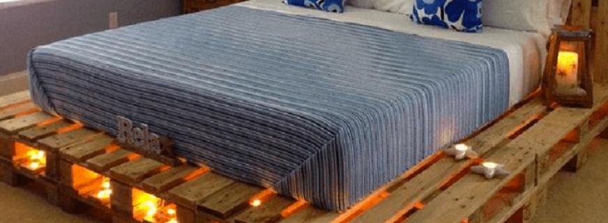 Membuat katil dari palet, nuansa penting dalam kerja