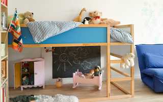 Ciri-ciri reka bentuk untuk katil untuk kanak-kanak dari 2 tahun, petua pilihan