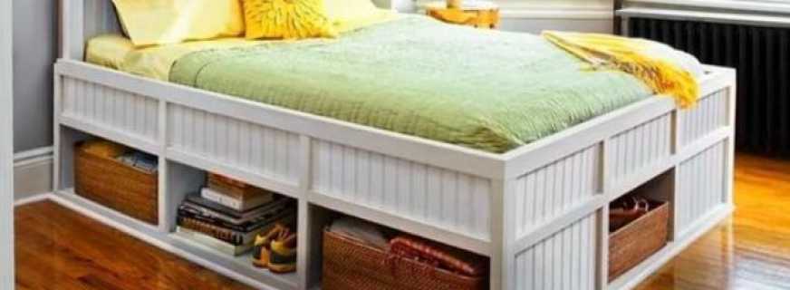 Aukštų lovų privalumai ir trūkumai, populiarūs variantai