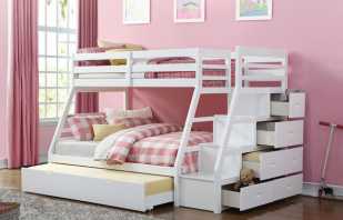 Các loại giường tầng cho trẻ em với các mặt, tiêu chí lựa chọn