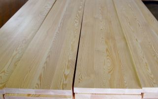 What are the furniture panels of larch, their pros and cons