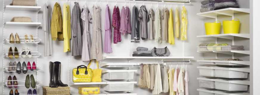 Bagaimana untuk memilih sistem almari pakaian, apa yang perlu dicari