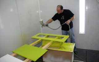 Metody malování na domácí nábytek z dřevotřísky, důležité nuance