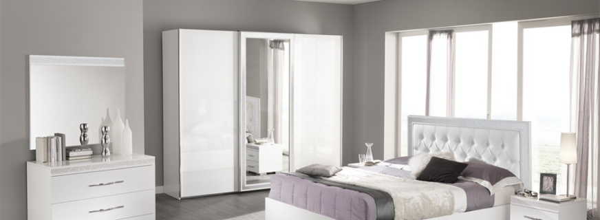 Wat zijn de opties voor witte meubels in de slaapkamer