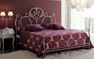 Overview of wrought iron beds of various types, design characteristics