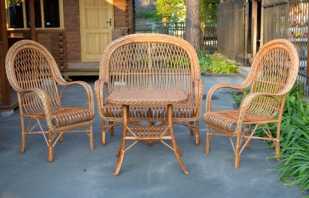 A választható fonott gallyakból készült bútorok közül választhat