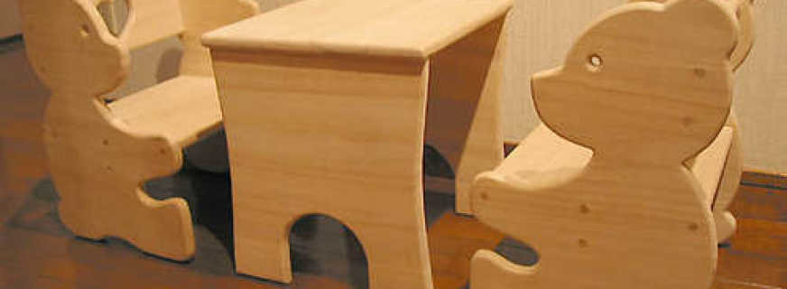 Schritte zur Herstellung von Kindermöbeln zum Selbermachen