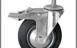 Varieties of furniture castors and rails, selection tips