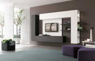Características de muebles de alta tecnología, creando un interior moderno.