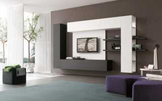 Características de muebles de alta tecnología, creando un interior moderno.