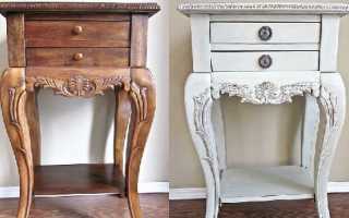 Instructions for painting furniture, useful tips