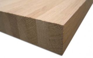 Beech furniture panels, main parameters