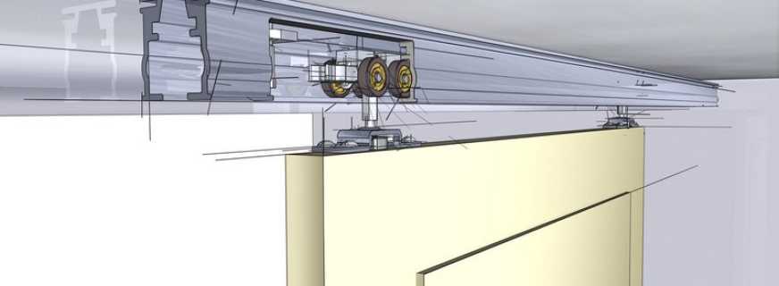 Sliding systems overview for a sliding wardrobe, selection rules