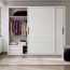 Overview of white sliding wardrobes, selection rules